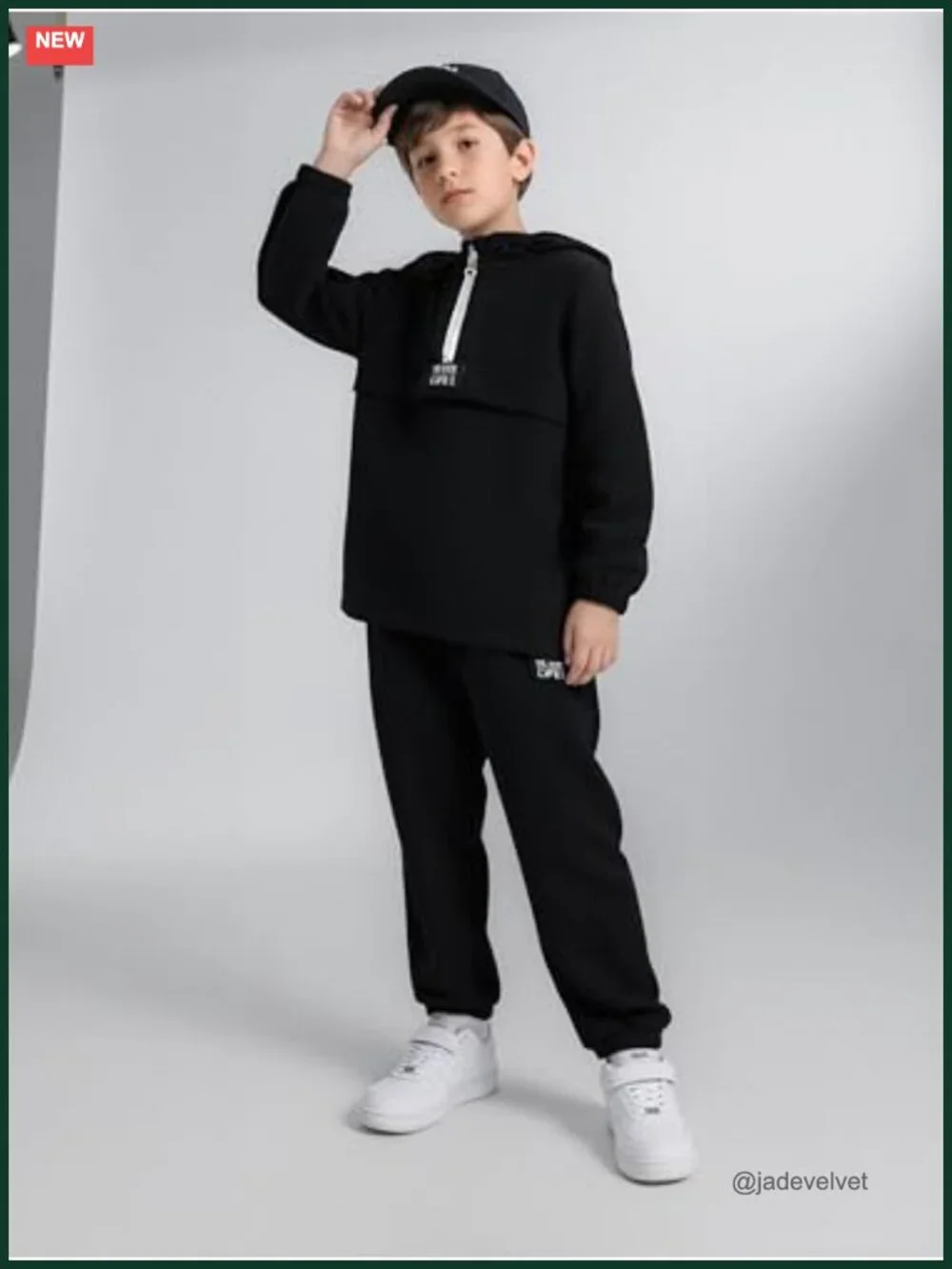 Kids Boys 2-Piece Hoodie and Pant Outfit Fall Set